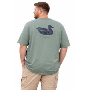 Southern Marsh Duck Logo T-Shirt 2XL NWT Sage Green Camo Hunting Outdoor Casual